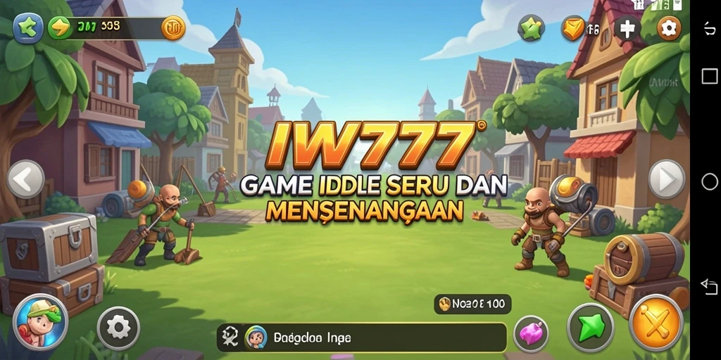 Screenshot IW777 menampilkan gameplay Idle yang seru dan interaktif.