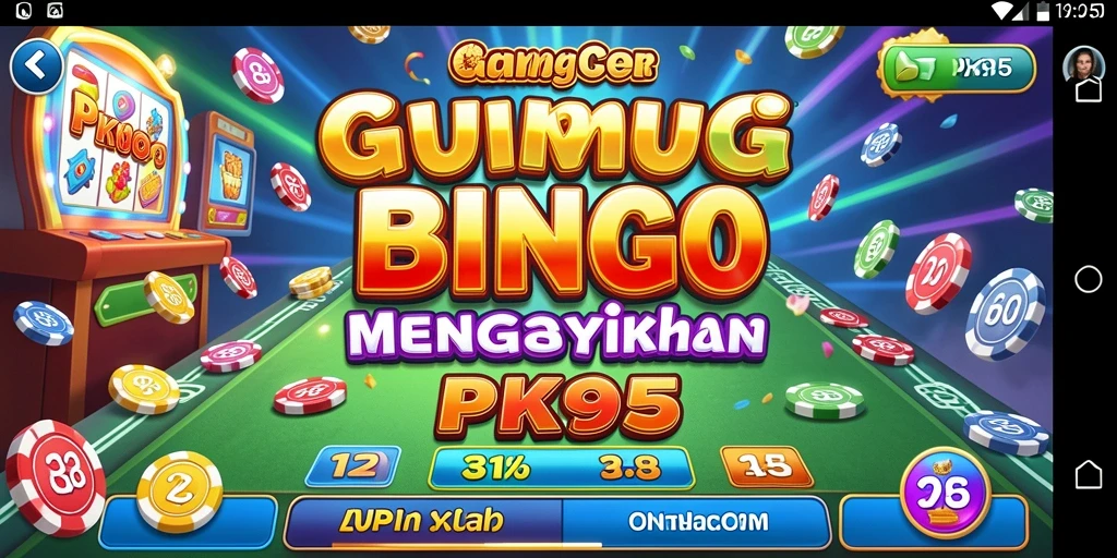 Gameplay Bingo seru dengan tampilan menarik di PK95.