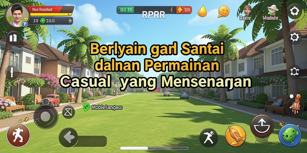 Tampilan gameplay RPRR yang menarik dan menghibur.